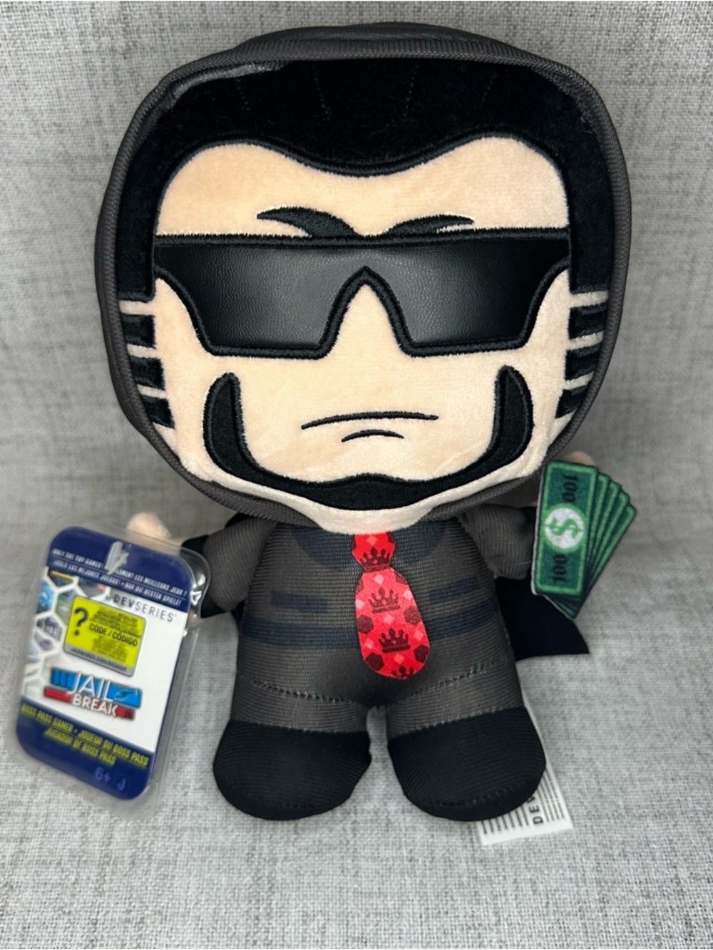 DevSeries Jail Break collector plush- Boss Pass Gamer